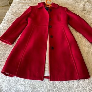 J. Crew Italian Double Cloth 2P petite coat
